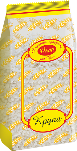  Крупа рис круглозерный 0,8 кг